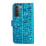 Samsung Galaxy S21 FE Croco Diamond Case