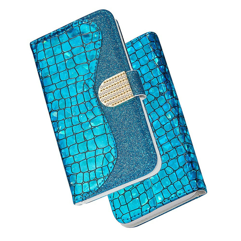 Samsung Galaxy S21 FE Croco Diamond Case