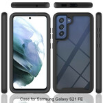 Samsung Galaxy S21 FE Case Hybrid Design Silikoni reunat