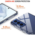 Samsung Galaxy S21 FE kotelo ja karkaistu lasi näyttö
