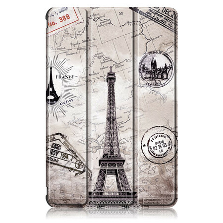 Smart Case Samsung Galaxy Tab S7 FE Vahvistettu Eiffel-torni Smart Case Samsung Galaxy Tab S7 FE Vahvistettu Eiffel torni