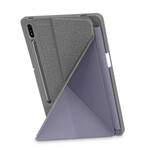 Smart Case Samsung Galaxy Tab S7 FE / T736 Origami-kangas kuviointi