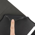 Samsung Galaxy Tab S7 FE Teksturoitu nahkakotelo