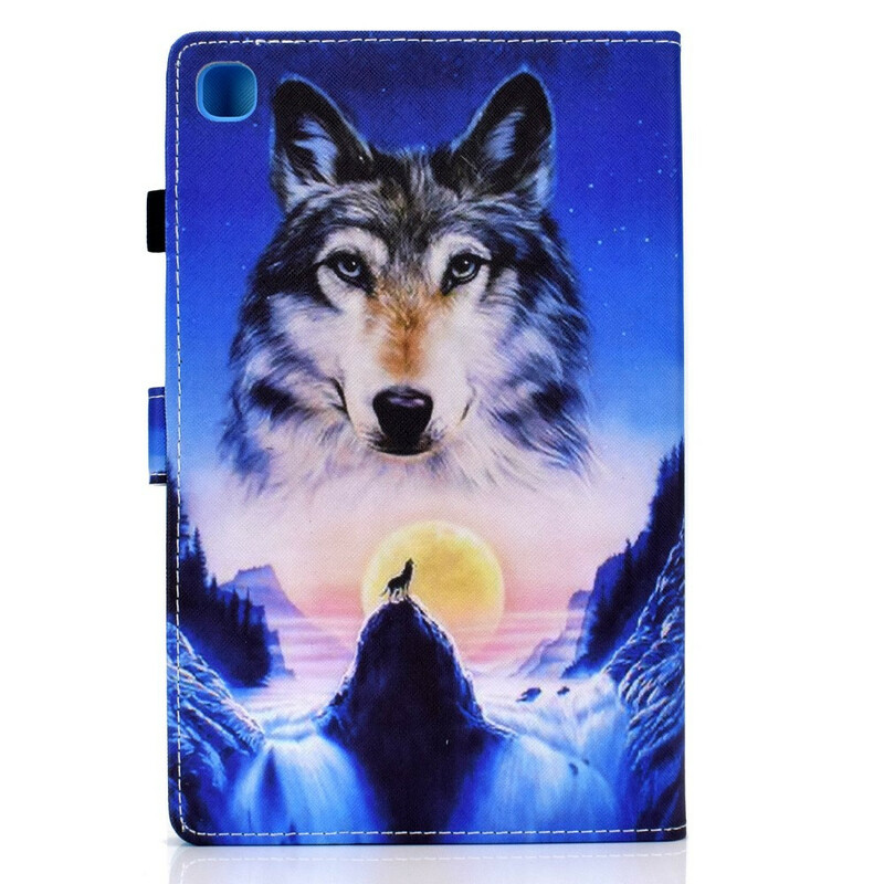 Samsung Galaxy Tab A7 Lite Case Mountain Wolf