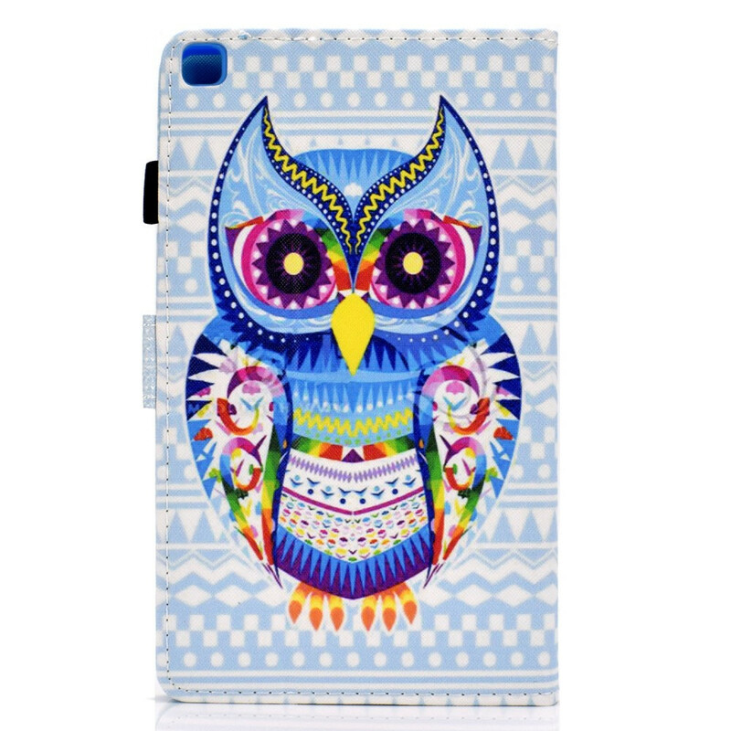 Samsung Galaxy Tab A7 Lite Kotelo Tribal Owl (heimopöllö)