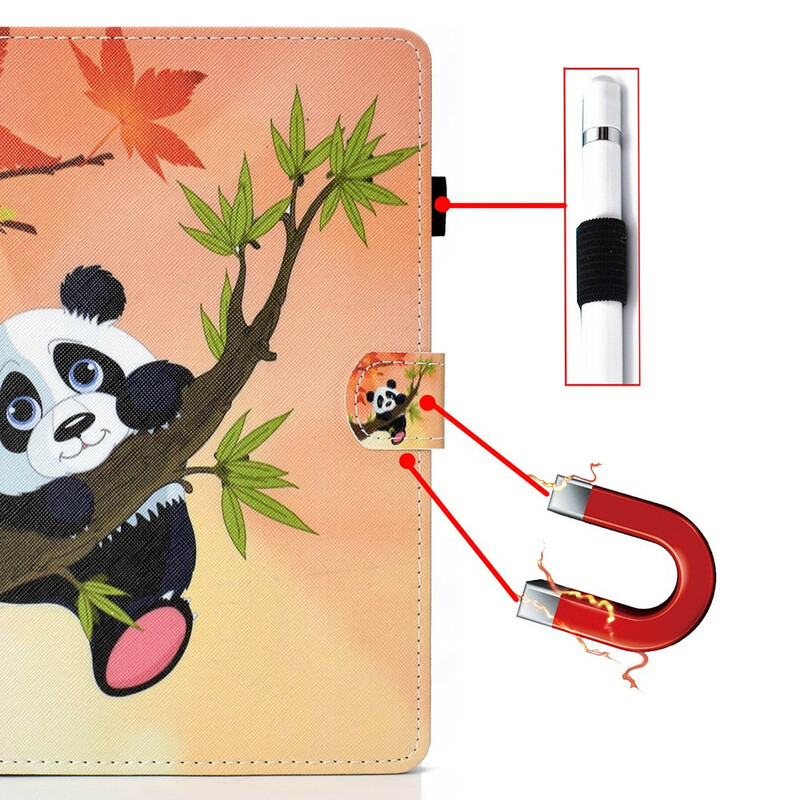 Samsung Galaxy Tab A7 Lite söpö Panda Case
