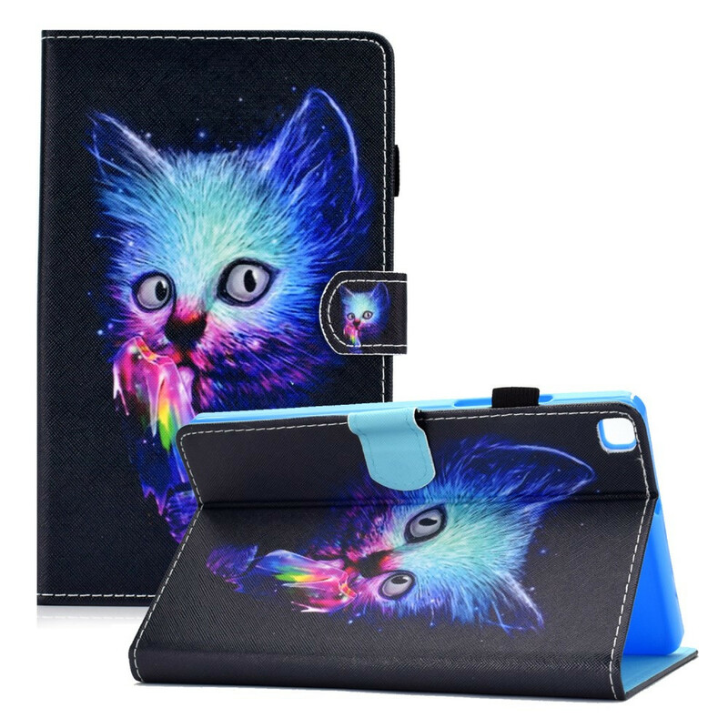 Samsung Galaxy Tab A7 Lite Psycho Cat Case