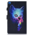 Samsung Galaxy Tab A7 Lite Psycho Cat Case