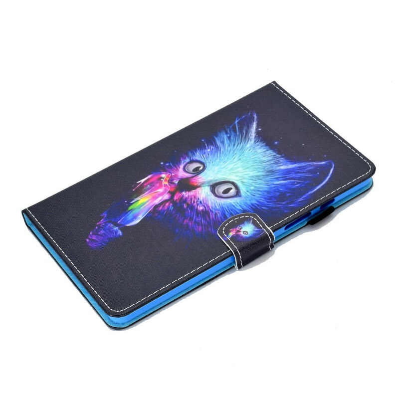 Samsung Galaxy Tab A7 Lite Psycho Cat Case