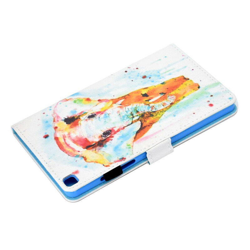 Samsung Galaxy Tab A7 Lite akvarelli Elefantti kotelo Samsung Galaxy Tab A7 Lite akvarelli Elefantti kotelo