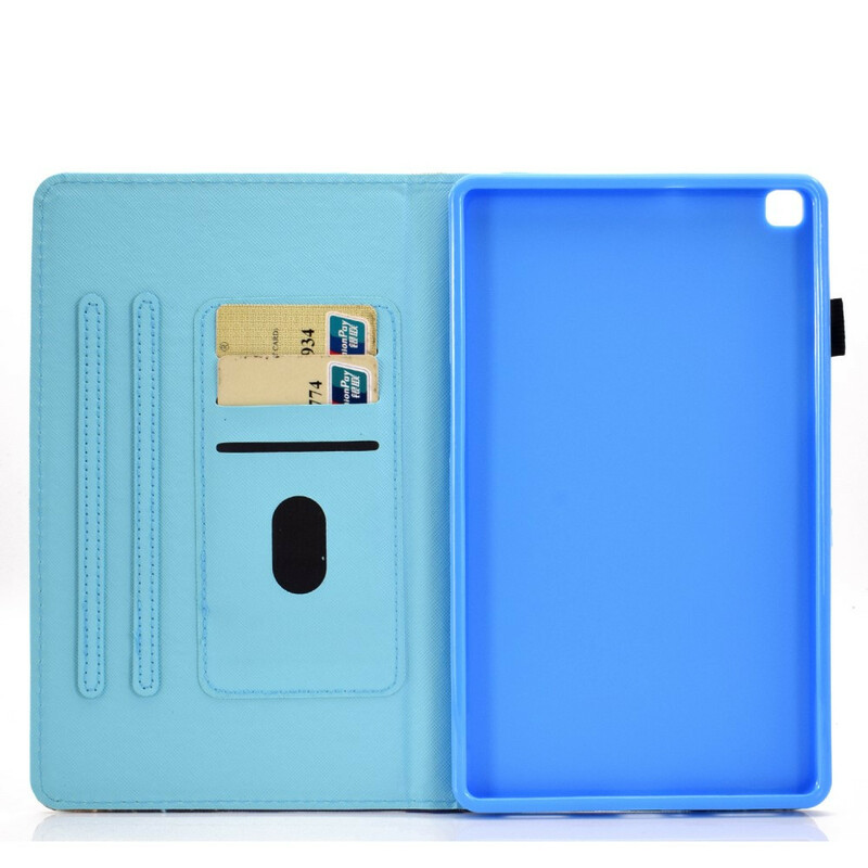 Samsung Galaxy Tab A7 Lite akvarelli Elefantti kotelo Samsung Galaxy Tab A7 Lite akvarelli Elefantti kotelo