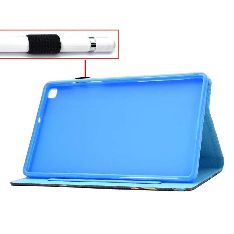 Samsung Galaxy Tab A7 Lite akvarelli Elefantti kotelo Samsung Galaxy Tab A7 Lite akvarelli Elefantti kotelo