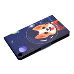 Samsung Galaxy Tab A7 Lite Kotelo Space Dog