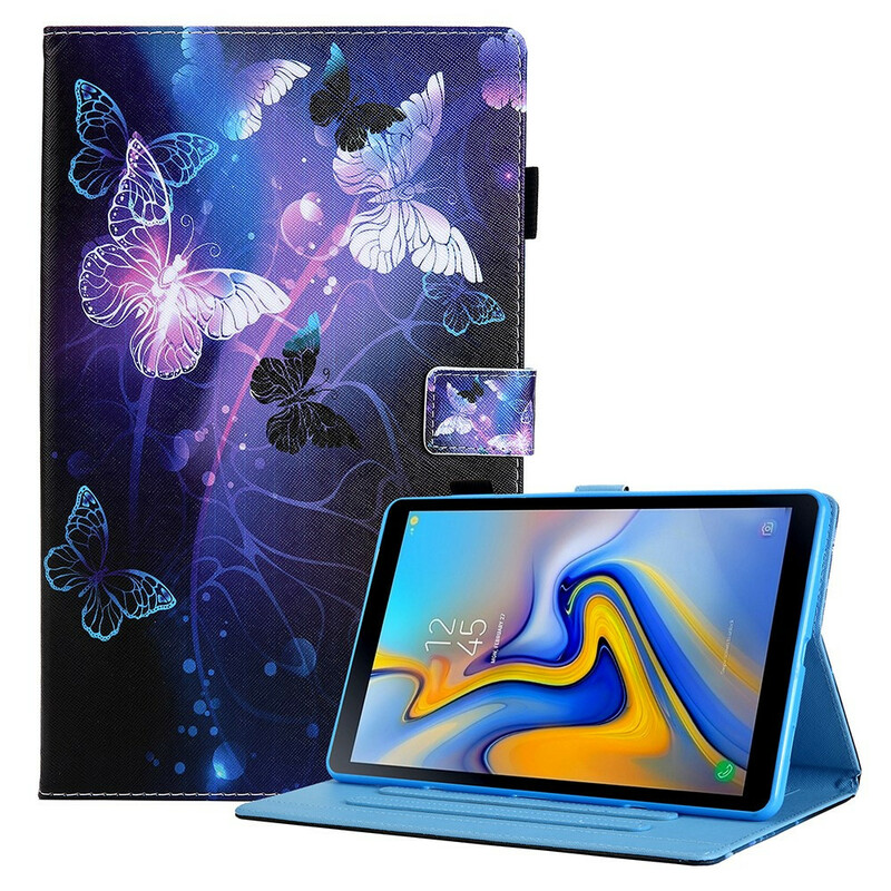 Samsung Galaxy Tab A7 Lite Kotelo Magic Butterflies Taikaperhoset
