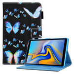 Samsung Galaxy Tab A7 Lite Kotelo useita perhosia