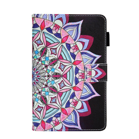 Samsung Galaxy Tab A7 Lite kotelo Mandala grafiikka