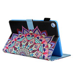 Samsung Galaxy Tab A7 Lite kotelo Mandala grafiikka Samsung Galaxy Tab A7 Lite kotelo Mandala grafiikka