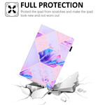 Samsung Galaxy Tab A7 Lite Kotelo Marble Geometry Design