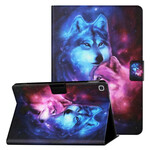 Samsung Galaxy Tab A7 Lite kotelo Wolf Wars