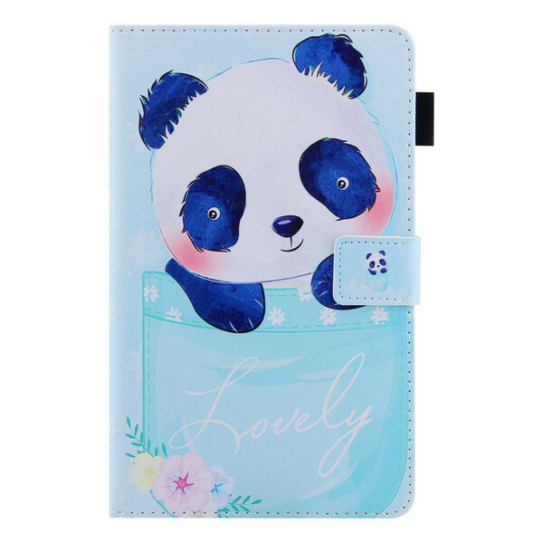 Samsung Galaxy Tab A7 Lite Lovely Panda Kotelo