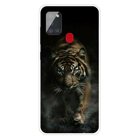 Samsung Galaxy A21s Joustava Tiger Case