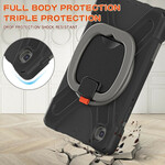 Samsung Galaxy Tab A7 Lite erittäin kestävä kotelo pyörivä rengas jalusta