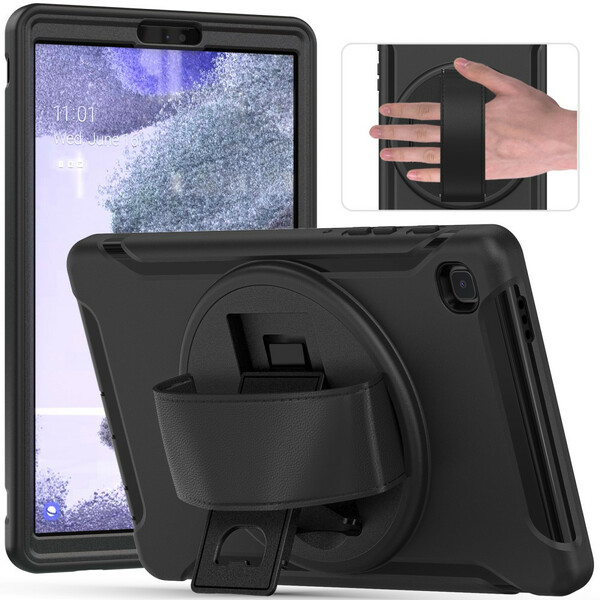 Samsung Galaxy Tab A7 Lite Triple Protection Case hihnalla ja jalusta