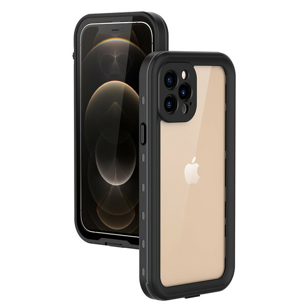 iPhone 12 Pro vedenpitävä kirkas tapaus REDPEPPER DOT