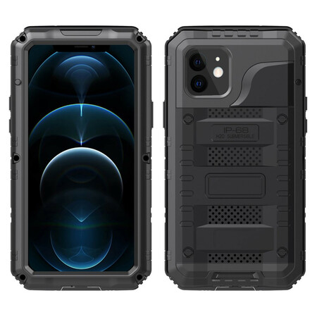 iPhone 12 Pro vedenpitävä erittäin kestävä metallikotelo
