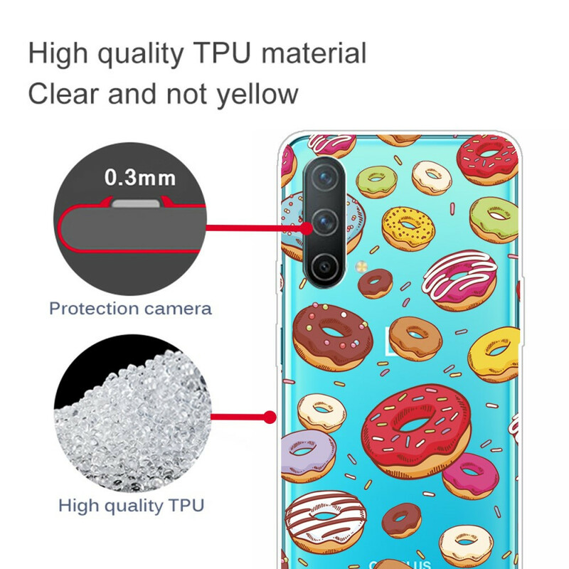 OnePlus North CE 5G Rakkaus Donuts Case