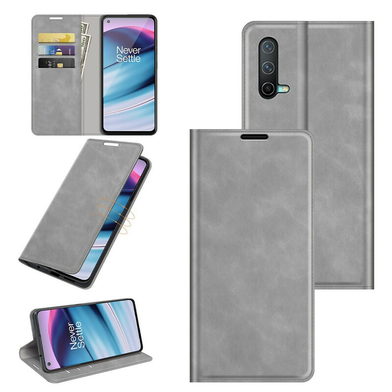 Flip Cover OnePlus North CE 5G Skin-Touch -suojakansi