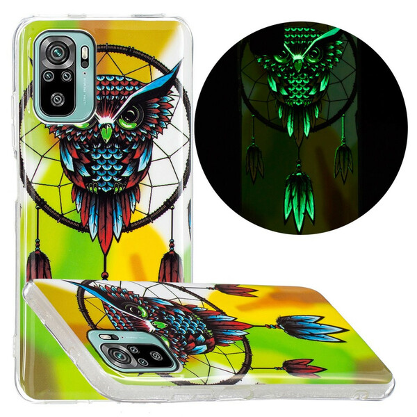 Xiaomi Redmi Note 10 / Note 10s Dream Catcher fluoresoiva kotelo