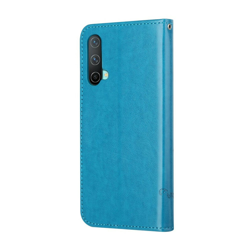 OnePlus North CE 5G Perhoset ja kukat hihna asia OnePlus North CE 5G Perhoset ja kukat hihna asia