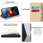 Xiaomi Redmi Note 10 / Note 10s nahkatehostekotelo Xiaomi Redmi Note 10 / Note 10s nahkatehostekotelo