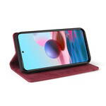 Flip Cover Xiaomi Redmi Note 10 / Note 10s keinonahka GQ.UTROBE