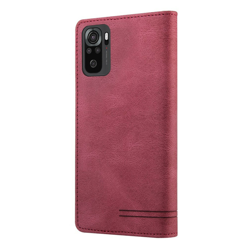 Flip Cover Xiaomi Redmi Note 10 / Note 10s keinonahka GQ.UTROBE