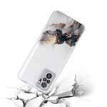 Xiaomi Redmi Note 10 / Note 10s Silikoni Case marmoroitu vaikutus