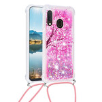 Samsung Galaxy A20e Glitter String Case puu