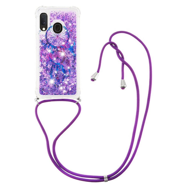 Samsung Galaxy A20e Glitter String Case Dreamcatcher