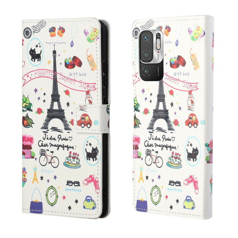 Xiaomi Poco X3 Case I love Paris
