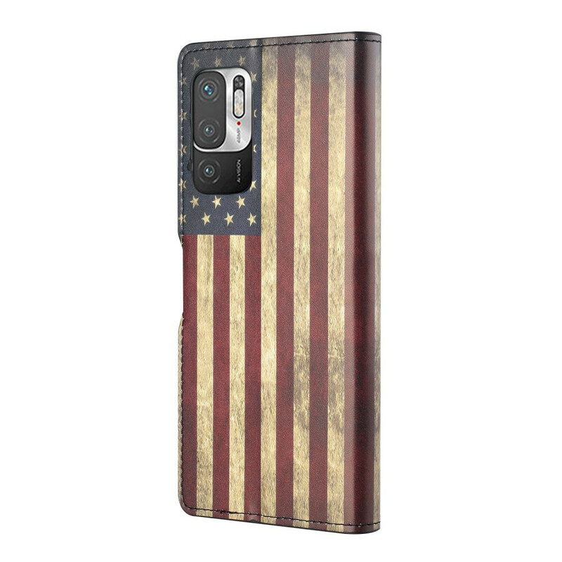 Xiaomi Redmi Note 10 5G / Poco M3 Pro 5G Case Amerikan lippu