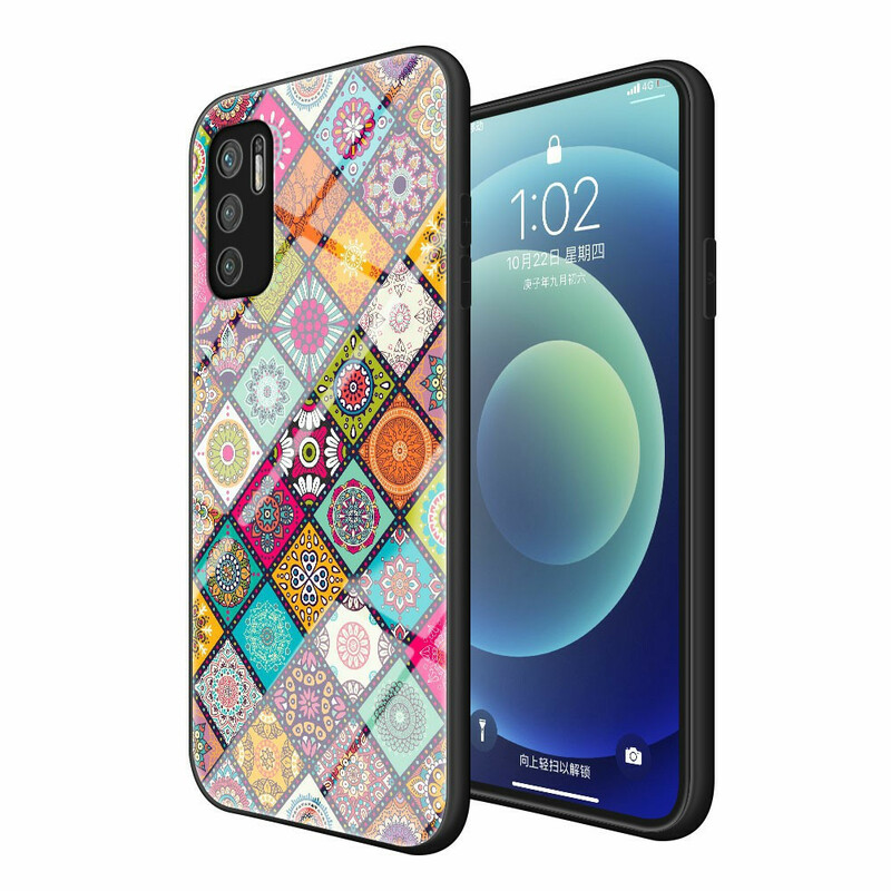 Xiaomi Redmi Note 10 5G / Poco M3 Pro 5G Magneettinen Patchwork Case