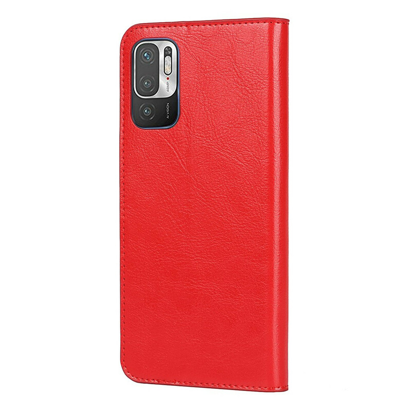 Flip Cover Xiaomi Redmi Note 10 5G / Poco M3 Pro 5G Aito nahka