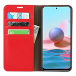 Flip Cover Xiaomi Redmi Note 10 5G / Poco M3 Pro 5G Aito nahka