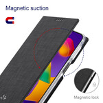 Flip Cover Xiaomi Redmi Note 10 5G / Poco M3 Pro 5G teksturoitu VILI DMX