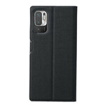 Flip Cover Xiaomi Redmi Note 10 5G / Poco M3 Pro 5G teksturoitu VILI DMX