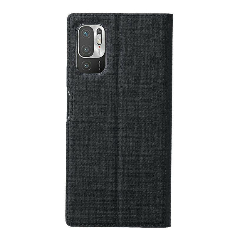Flip Cover Xiaomi Redmi Note 10 5G / Poco M3 Pro 5G teksturoitu VILI DMX