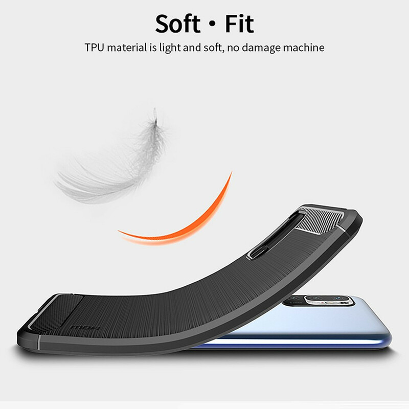 Xiaomi Redmi Note 10 5G / Poco M3 Pro 5G harjattu hiilikuitu asia MOFI