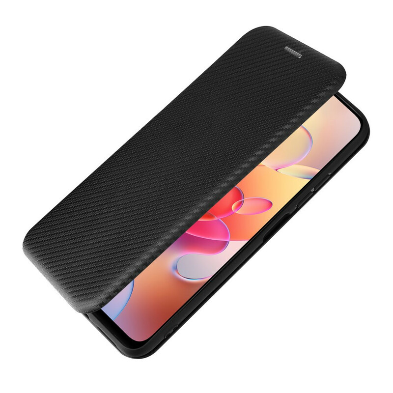 Flip Cover Xiaomi Redmi Note 10 5G / Poco M3 Pro 5G Hiilikuitu värillinen