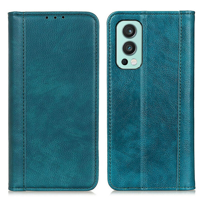 Flip Cover OnePlus Nord 2 5G nahkaversio Split